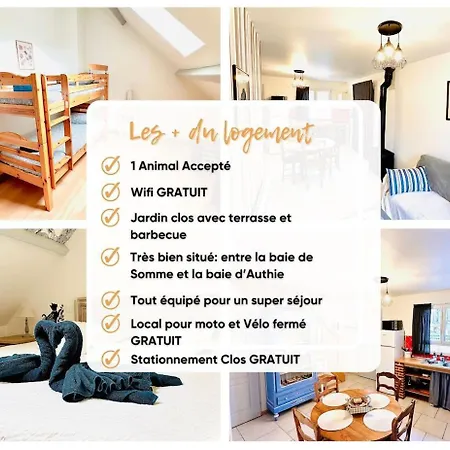 Semesterbostad Cote Baie-plage A 15min-dog Friendly-parking Clos