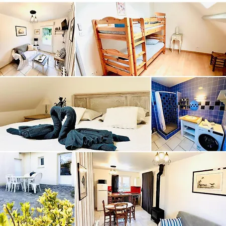 Semesterbostad Cote Baie-plage A 15min-dog Friendly-parking Clos *